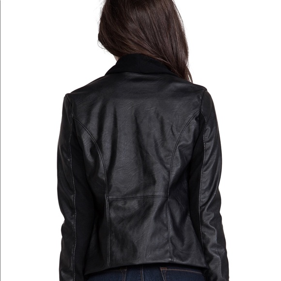 Blank NYC vegan leather sleeved jacket - Picture 8 of 8